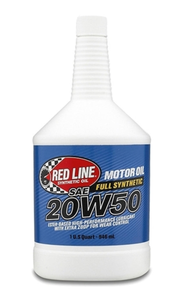Red Line 20W50 Motor Oil - Quart Red Line
