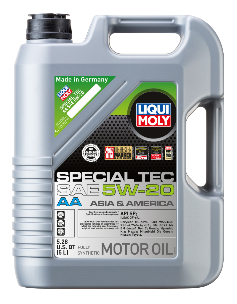 LIQUI MOLY 5L Special Tec AA Motor Oil SAE 5W20 LIQUI MOLY