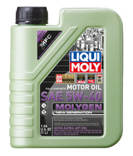 Load image into Gallery viewer, LIQUI MOLY 1L Molygen New Generation Motor Oil SAE 5W40-Motor Oils-LIQUI MOLY