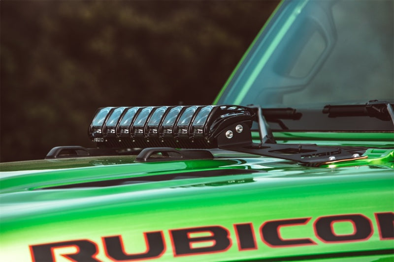 Rigid Industries 2018 Jeep JL - Hood Mount Kit - Mounts 20in Adapt Series-Light Mounts-Rigid Industries