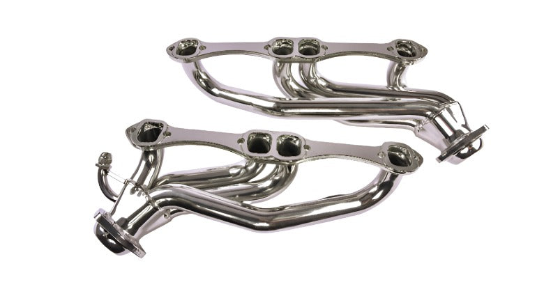 JBA 96-00 GM Truck 5.0L/5.7L SBC w/o A.I.R. 1-1/2in Primary Silver Ctd Cat4Ward Header JBA