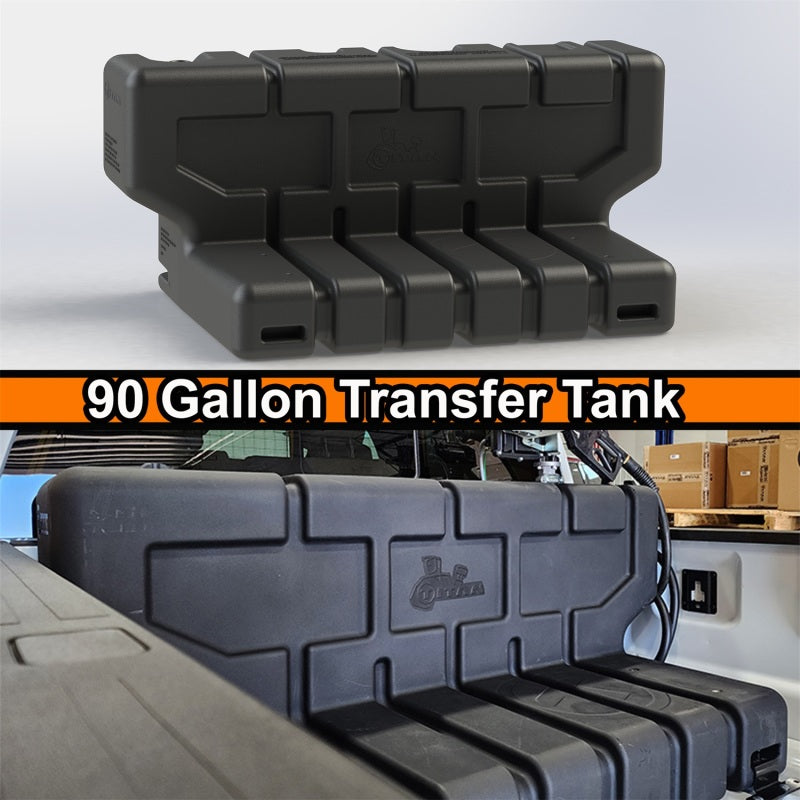 Titan Fuel Tanks Universal 90 Gallon L-Shaped Heavy Duty Transfer Tank (Non Nissan Cargo Box/RamBox) Titan Fuel Tanks