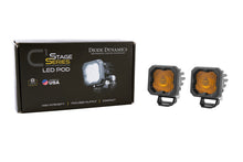 Load image into Gallery viewer, Diode Dynamics Stage Series C1 LED Pod - Yellow SAE Fog Standard ABL (Pair) Diode Dynamics