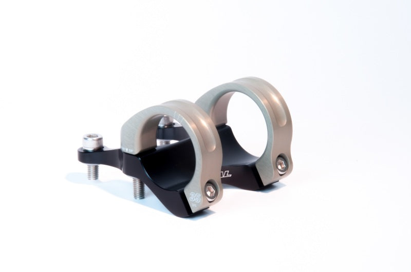 Renthal Integra 35 Handlebar Clamp 45 mm./ Zero Rise - Black Ops Auto Works