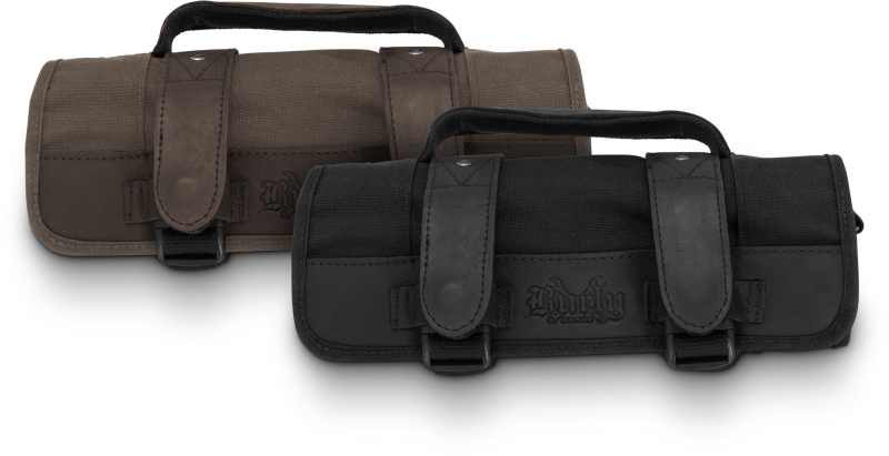 Burly Brand Voyager Tool Roll - Black Burly Brand