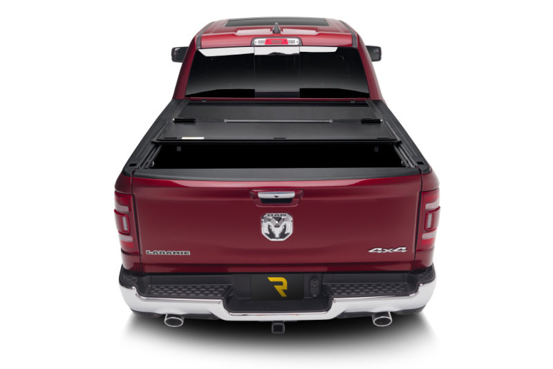 UnderCover 09-18 Ram 1500 (w/o Rambox) (19-20 Classic) 5.7ft Armor Flex Bed Cover - Black Textured-Bed Covers - Folding-Undercover