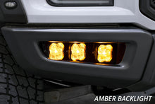 Load image into Gallery viewer, Diode Dynamics 17-20 Ford Raptor SS3 LED Fog Light Kit - Yellow Pro Diode Dynamics