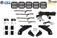 Load image into Gallery viewer, Diode Dynamics 21-22 Ford F-150 SS5 Grille CrossLink Lightbar Kit- Pro White Combo Diode Dynamics