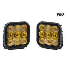 Load image into Gallery viewer, Diode Dynamics SS5 LED Pod Pro - Yellow Combo (Pair)-Light Accessories and Wiring-Diode Dynamics-691025935080-