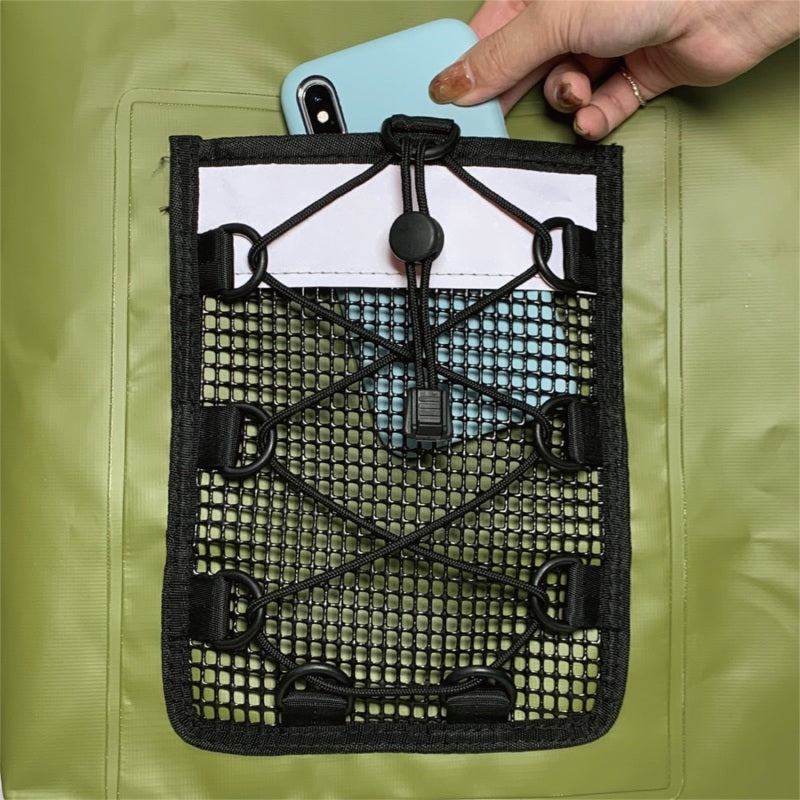 3D MAXpider Roll-Top Dry Bag Backpack - Black-Apparel-3D MAXpider