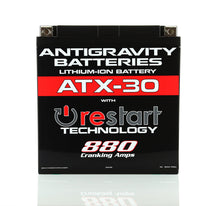 Load image into Gallery viewer, Antigravity YTX30 Lithium Battery w/Re-Start Antigravity Batteries