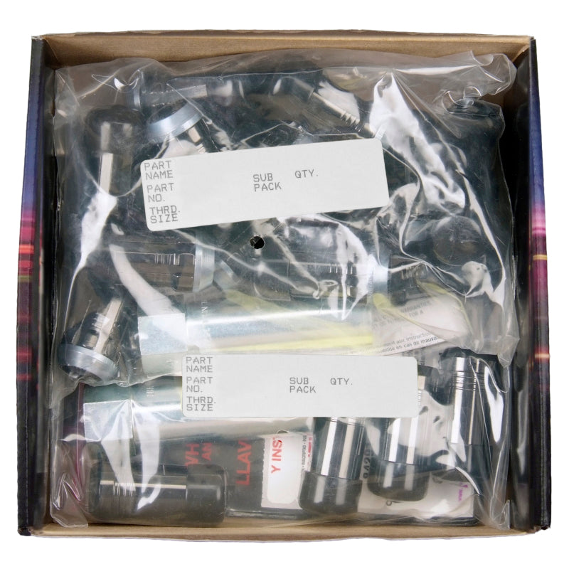 McGard SplineDrive Tuner 5 Lug Install Kit w/Locks & Tool (Cone) M14X1.5 / 1in. Hex - Blk McGard