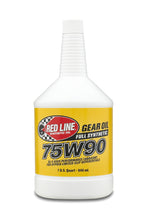 Load image into Gallery viewer, Red Line 75W90 Gear Oil - Quart Red Line