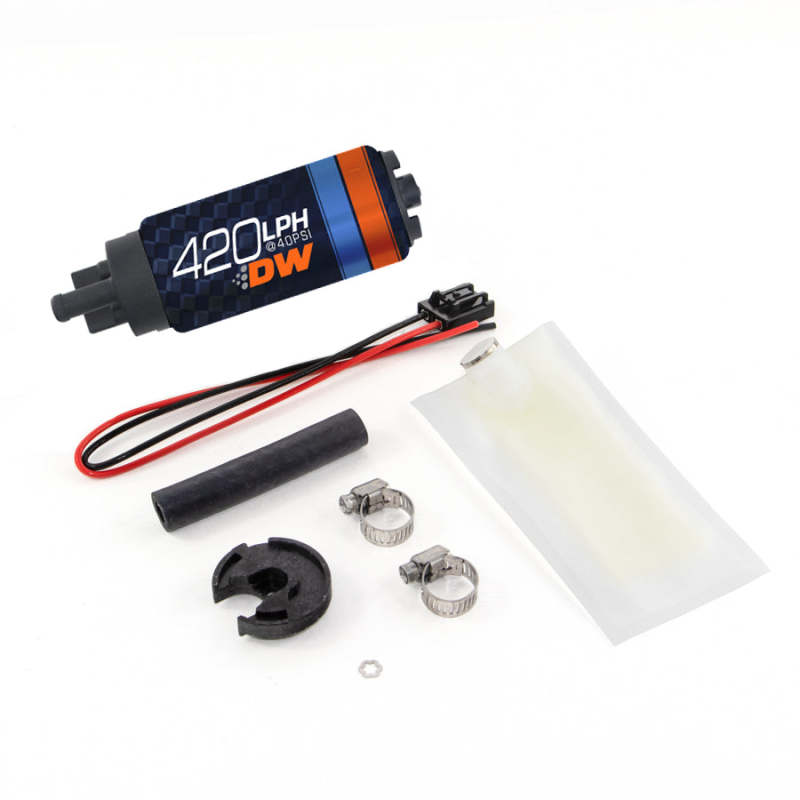 Deatschwerks DW420 Series 420lph In-Tank Fuel Pump w/ Install Kit For Miata 94-05-Fuel Pumps-DeatschWerks-00887753542403-