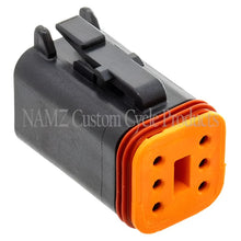 Load image into Gallery viewer, NAMZ Deutsch DT Series 6-Wire Plug &amp; Wedgelock - Black (Repl. HD 72116-94BK) NAMZ