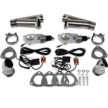 Load image into Gallery viewer, Granatelli 4.0in Stainless Steel Electronic Dual Exhaust Cutout Granatelli Motor Sports