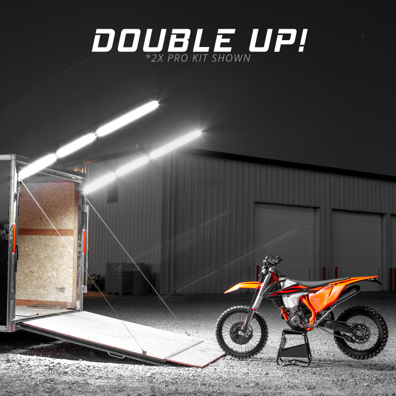 XK Glow Nite Stix Foldable Overhead Light System 8ft-Light Accessories and Wiring-XKGLOW