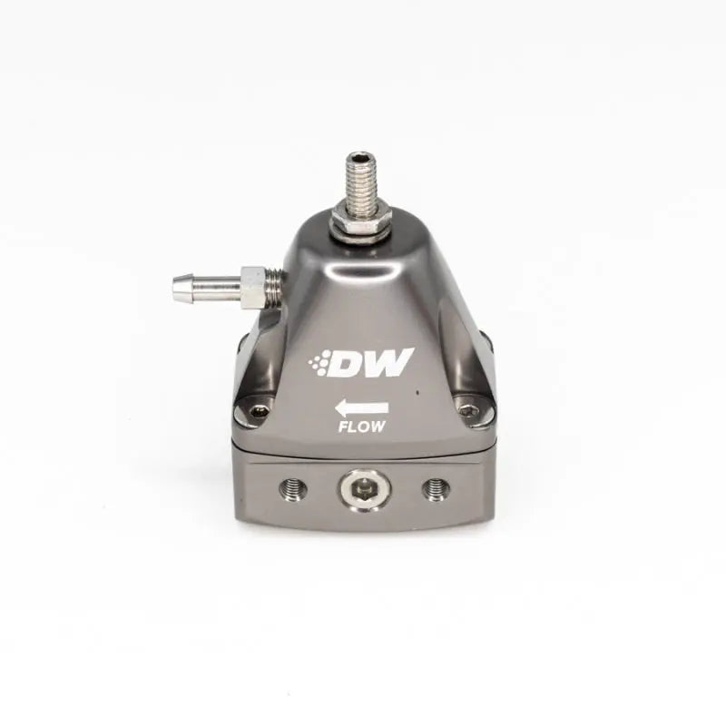 DeatschWerks DWR1000iL In-Line Adjustable Fuel Pressure Regulator - Titanium - DeatschWerks DWK6-1001-FRT