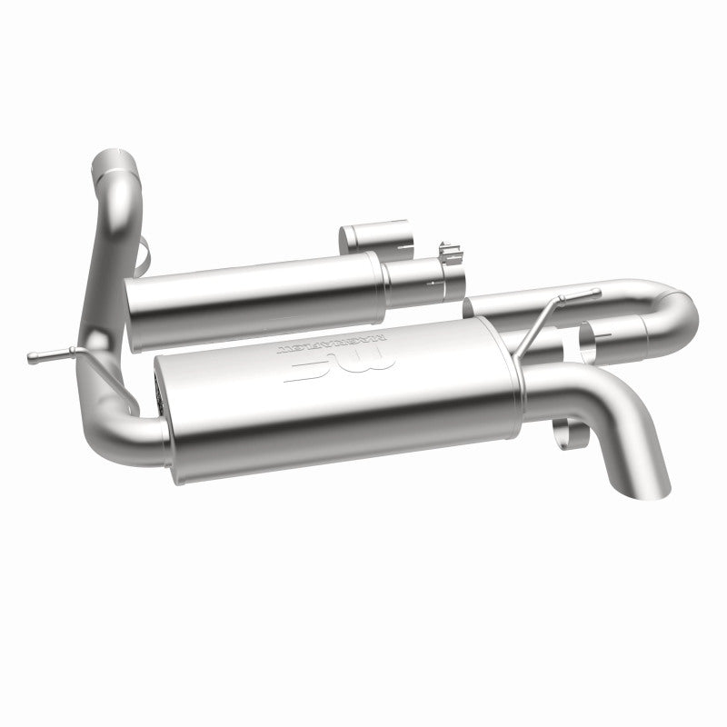 MagnaFlow 18-23 Jeep Wrangler JL 2.0L/3.6L Overland Series Axle-Back Exhaust-Axle Back-Magnaflow