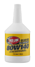 Load image into Gallery viewer, Red Line 80W140 GL-5 Gear Oil - Quart Red Line