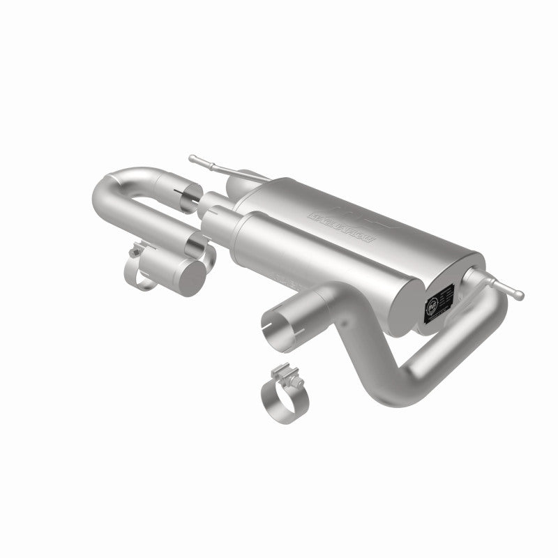 MagnaFlow 18-23 Jeep Wrangler JL 2.0L/3.6L Overland Series Axle-Back Exhaust-Axle Back-Magnaflow