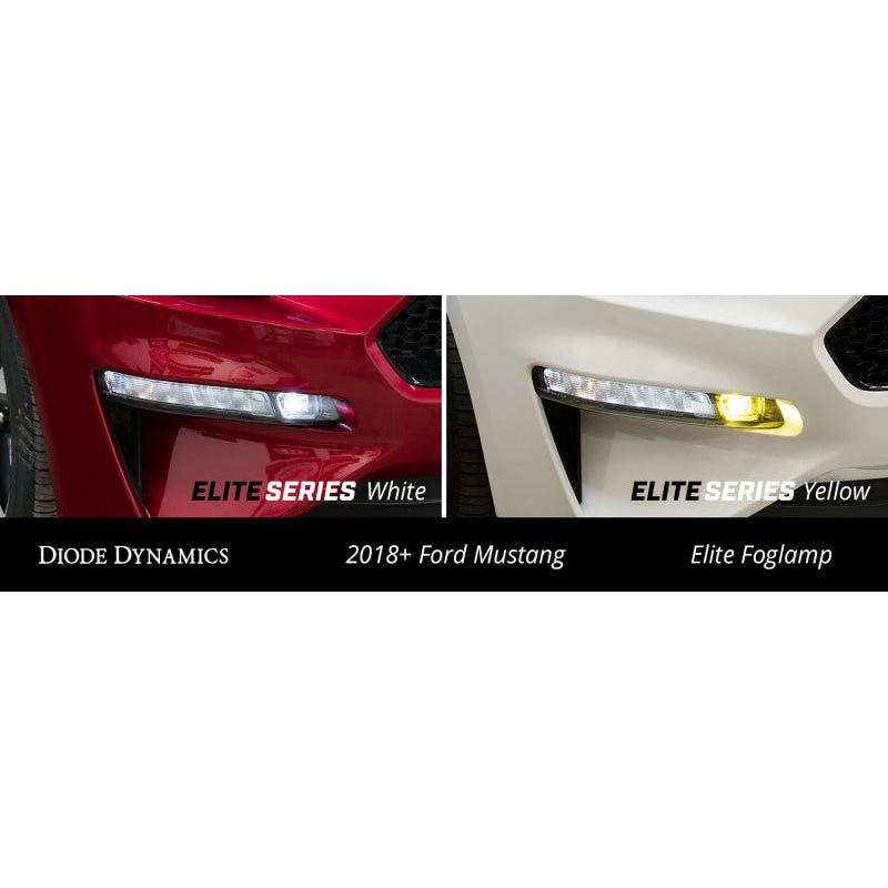 Diode Dynamics DD5132 Elite Series Combination Fog Lamp for 2018-2023 Ford Mustang, Cool White (pair) - Diode Dynamics DD5132
