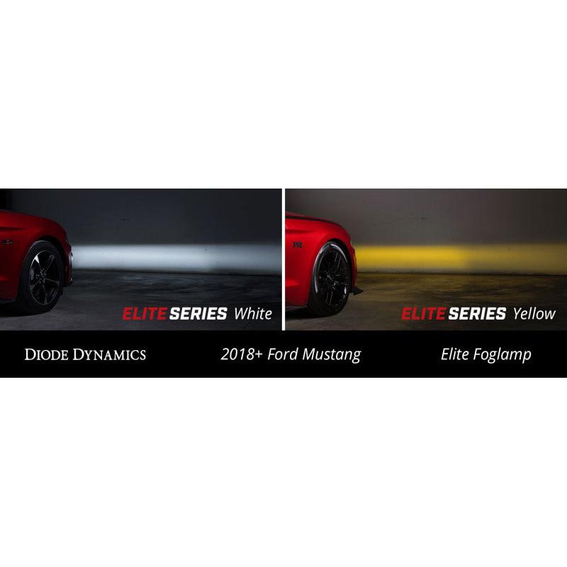 Diode Dynamics DD5132 Elite Series Combination Fog Lamp for 2018-2023 Ford Mustang, Cool White (pair) - Diode Dynamics DD5132