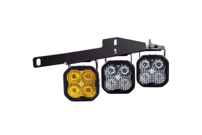 Diode Dynamics DD6366 SS3 LED Fog Light Kit for 2017-2020 Ford Raptor, Yellow Pro - Diode Dynamics DD6366