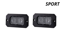 Load image into Gallery viewer, Diode Dynamics DD6428P Stage Series 2 In LED Pod Sport - White Flood Flush RBL (Pair) - Diode Dynamics DD6428P
