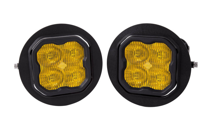 Diode Dynamics DD7024 SS3 Pro Type FT Kit ABL Yellow SAE Fog - Diode Dynamics DD7024