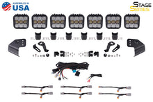Load image into Gallery viewer, Diode Dynamics DD7232 Bronco SS5 Sport CrossLink Windshield White Combo Lightbar Kit - Diode Dynamics DD7232