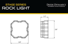 Load image into Gallery viewer, Diode Dynamics DD7465 Stage Series Rock Light Magnet Mount Adapter Kit (one) - Diode Dynamics DD7465