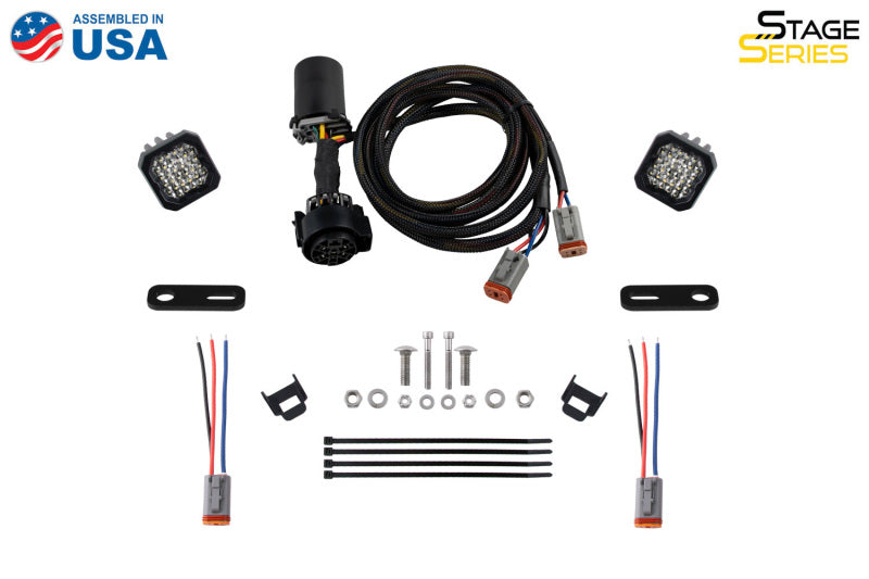 Diode Dynamics DD7564P Stage Series Universal Reverse Light Mounting Kit - Diode Dynamics DD7564P