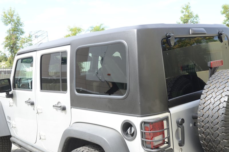 DV8 Offroad 07-18 Jeep Wangler JK Hard Top Square Back - 4 Door DV8 Offroad