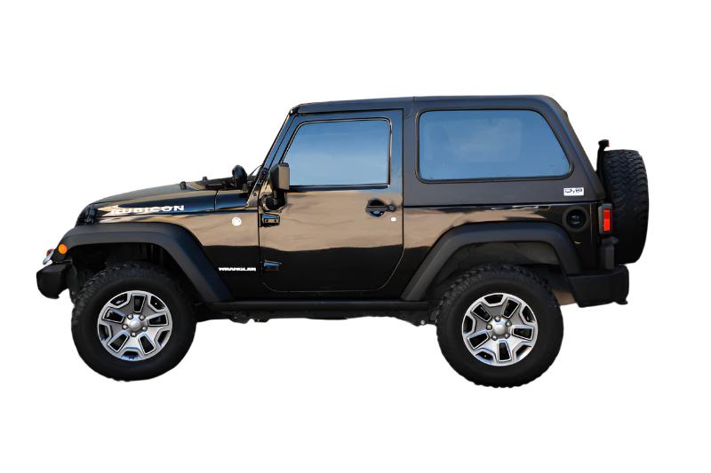 DV8 Offroad 07-18 Jeep Wrangler JK 2 Piece Fast Back Hard Top 2 Door (Dropship Only) DV8 Offroad