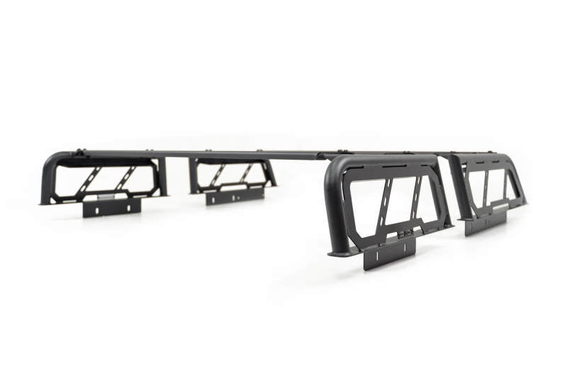 DV8 Offroad 07-23 Toyota Tundra / 09-23 Ford F150 Raptor MTO Series Bed Rack - 2pc Adj.-Bed Racks-DV8 Offroad