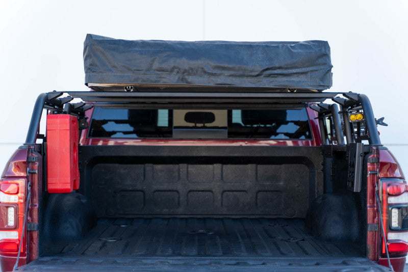 DV8 Offroad 07-23 Toyota Tundra / 09-23 Ford F150 Raptor MTO Series Bed Rack - 2pc Adj.-Bed Racks-DV8 Offroad