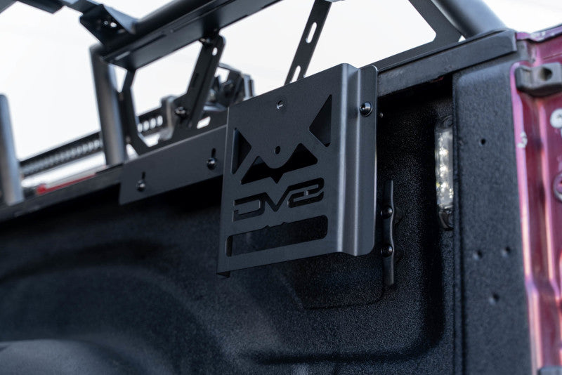 DV8 Offroad 07-23 Toyota Tundra / 09-23 Ford F150 Raptor MTO Series Bed Rack - 2pc Adj.-Bed Racks-DV8 Offroad