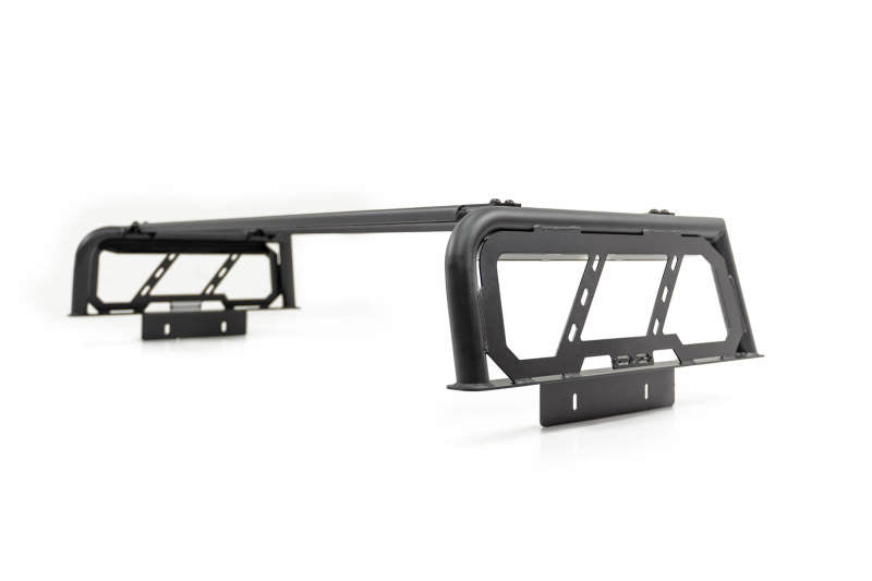 DV8 Offroad 07-23 Toyota Tundra / 09-23 Ford F150 Raptor MTO Series Bed Rack - 2pc Adj.-Bed Racks-DV8 Offroad