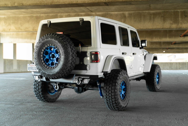 DV8 Offroad 18-23 Wrangler JL FS-7 Series Rear Bumper-Bumpers - Steel-DV8 Offroad-810087812973-