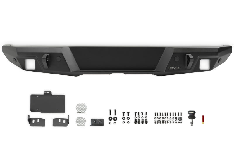 DV8 Offroad 18-23 Wrangler JL FS-7 Series Rear Bumper-Bumpers - Steel-DV8 Offroad-810087812973-