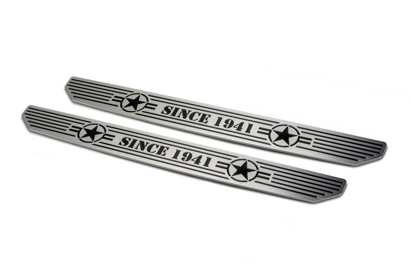 DV8 Offroad 2018-2019 Jeep Gladiator JL Front Sill Plates DV8 Offroad