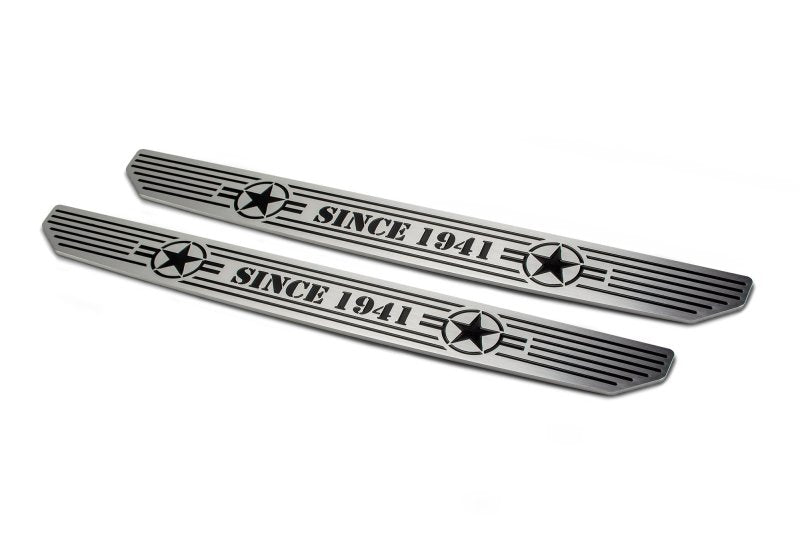 DV8 Offroad 2018-2019 Jeep Gladiator JL Front Sill Plates DV8 Offroad