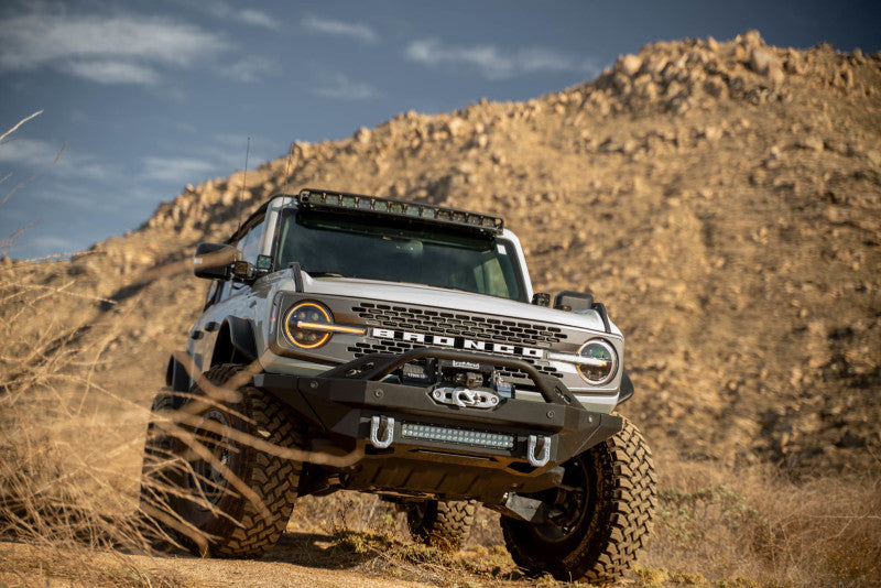 DV8 Offroad 2021 Ford Bronco A Pillar Dual Light Pod Drop Mounts-Light Mounts-DV8 Offroad