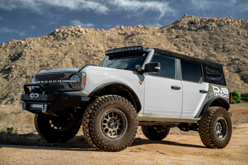 DV8 Offroad 2021 Ford Bronco A Pillar Dual Light Pod Drop Mounts-Light Mounts-DV8 Offroad