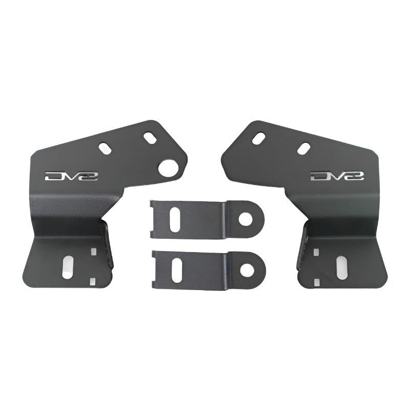 DV8 Offroad 2021 Ford Bronco A Pillar Dual Light Pod Drop Mounts-Light Mounts-DV8 Offroad