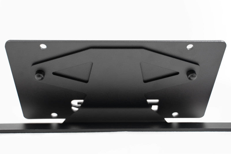 DV8 Offroad 2021 Ford Bronco Capable Bumper Slanted Front License Plate Mount-Uncategorized-DV8 Offroad-810087813000-