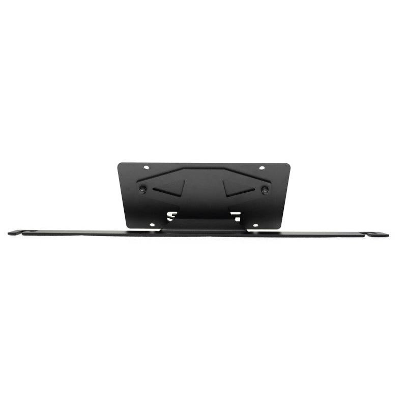 DV8 Offroad 2021 Ford Bronco Capable Bumper Slanted Front License Plate Mount-Uncategorized-DV8 Offroad-810087813000-