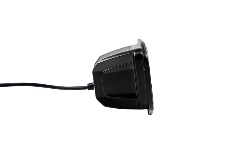 DV8 3-Inch Elite Series LED Amber Flush Mount Pod Light - DV8 Offroad DVEBE3FMW40W-A