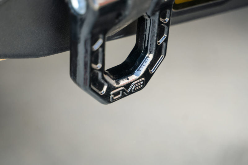 DV8 Offroad Elite Series D-Ring Shackles - Pair (Black)-Bumper Accessories-DV8 Offroad-810087812317-